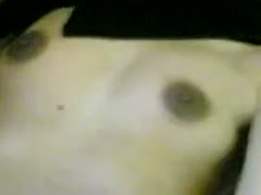 In a clip from a homemade video, Arab Hussy has her unshaven snatch banged.